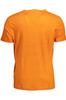 T-SHIRT MĘSKI Z KRÓTKIM RĘKAWEM GANT POMARAŃCZOWY