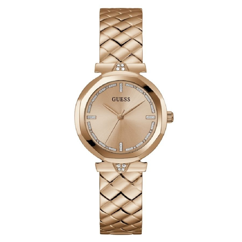 Zegarek GUESS GW0613L3. Kwarcowy, Kolor różowy. Kobieta.
