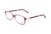 Okulary TODS TO4054068. Okulary, Kolor czerwony. Kobieta.