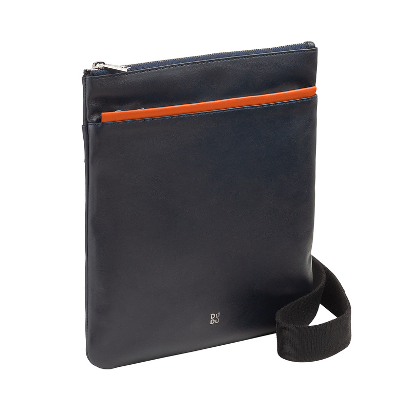 DuDu męska saszetka miejska torba na ramię skóra naturalna kieszenie