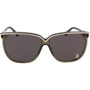 Okulary ZADIG&VOLTAIRE SZV306-63073M. Okulary przeciwsłoneczne, Kolor zielony. Unisex.