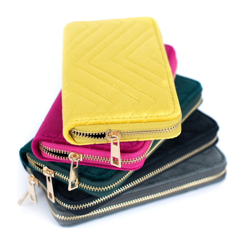 Portfel Welurowe Szaleństwo