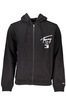 CZARNA BLUZA MĘSKA TOMMY HILFIGER Z ZAPASEM