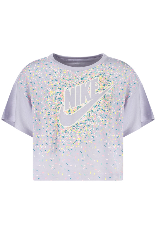 FIOLETOWA KOSZULKA DZIECIĘCA Z KRÓTKIM RĘKAWEM NIKE