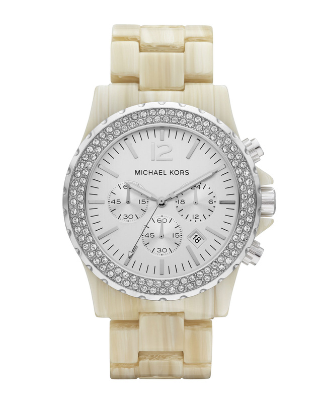 Zegarek MICHAEL KORS MK5598. Kwarcowy, Kolor biały. Kobieta.