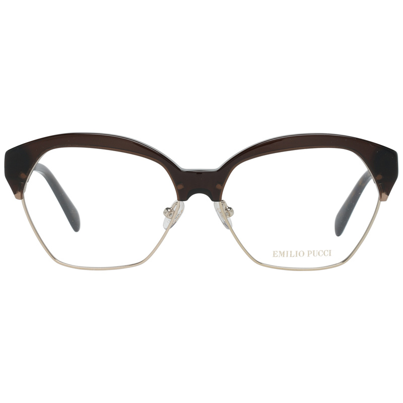Okulary PUCCI EP5070-56048. EYEGLASSES, Kolor brązowy. Kobieta.