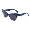 Okulary ITALIA INDEPENDENT 0908-BH2-022. Okulary przeciwsłoneczne, Kolor niebieski. Kobieta.