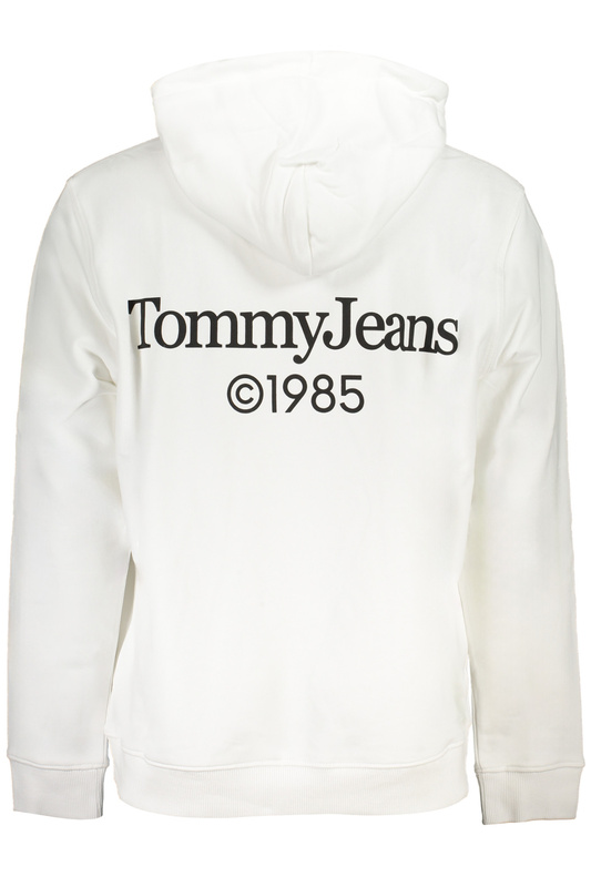 BIAŁA BLUZA MĘSKA TOMMY HILFIGER BEZ ZAMKA