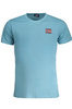 NIEBIESKI T-SHIRT MĘSKI Z KRÓTKIM RĘKAWEM Norway 1963