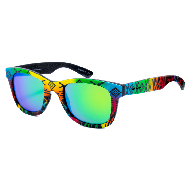 Okulary ITALIA INDEPENDENT 0090INX149000. Okulary przeciwsłoneczne, Kolor czerwony niebieski zielony żółty pomarańczowy. Unisex.