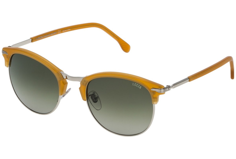 Okulary LOZZA SL2293M-579V. Okulary przeciwsłoneczne, Kolor brązowy. Mężczyzna.