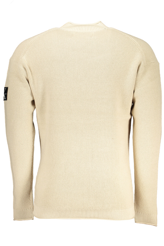 BEŻOWY SWETER MĘSKI CALVIN KLEIN