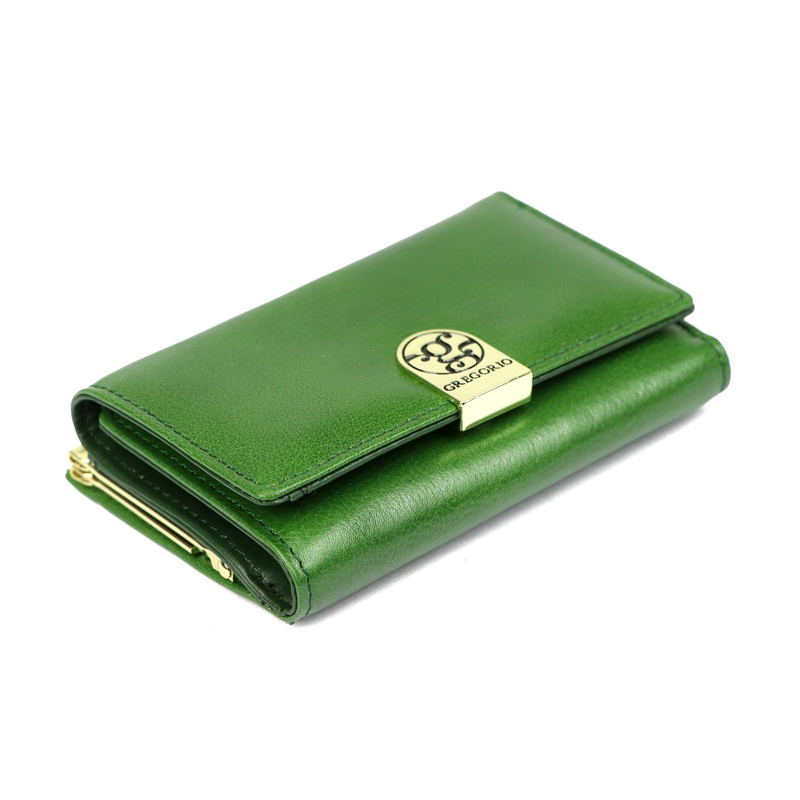 Damska elegancka pojemna portmonetka od Gregorio