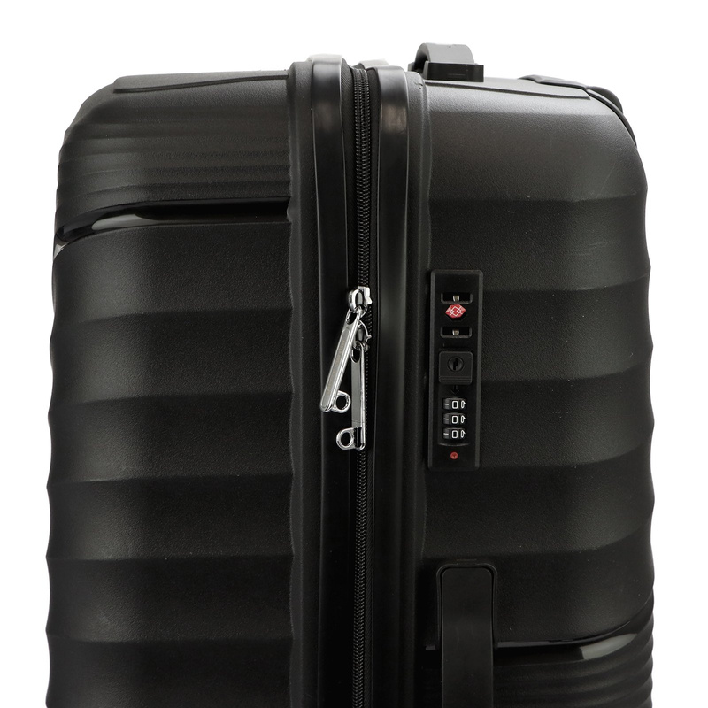 Mocna walizka damska z ABSu Pierre Cardin LEE01 PP02 102 x3 Z
