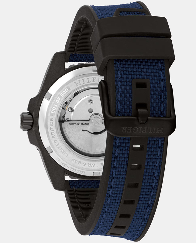 Zegarek TOMMY HILFIGER 1792160. Automatyczny, Kolor niebieski. Mężczyzna.