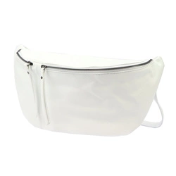 Luka listonoszka damska skóra naturalna saszetka przez ramię z kieszenią