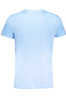 T-SHIRT MĘSKI Z KRÓTKIM RĘKAWEM GIAN MARCO VENTURI NIEBIESKI
