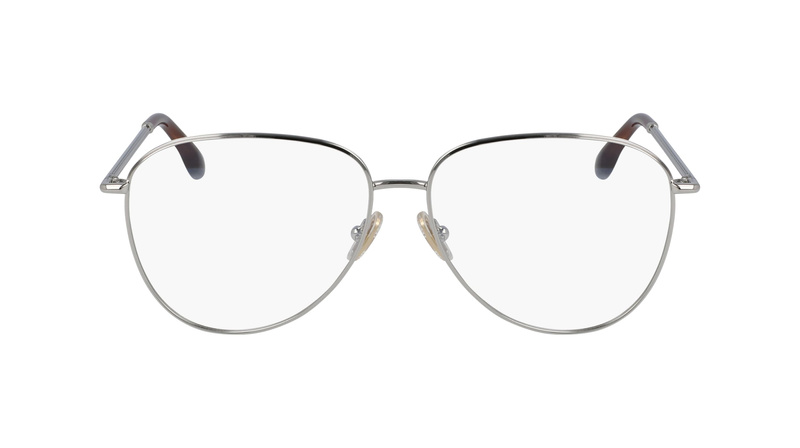 Okulary VICTORIA BECKHAM VB21165714040. EYEGLASSES, Kolor szary. Kobieta.