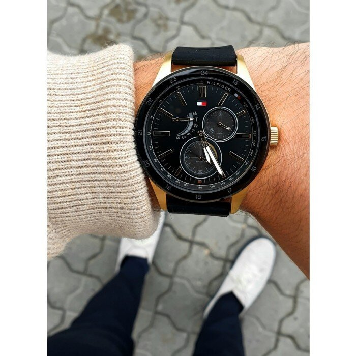 ZEGAREK MĘSKI TOMMY HILFIGER 1791636 AUSTIN (zf017a) + BOX