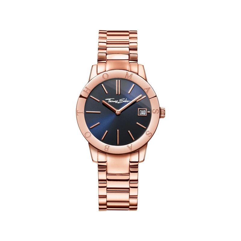 Zegarek THOMAS SABO WA02152652093. Kwarcowy, Kolor niebieski. Kobieta.