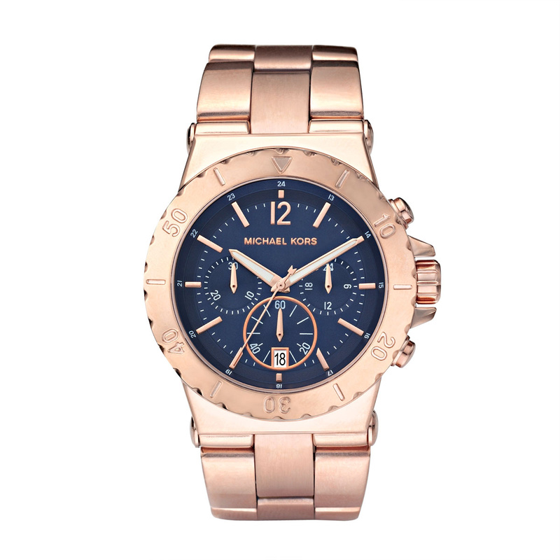 Zegarek MICHAEL KORS MK5410. Kwarcowy, Kolor niebieski. Mężczyzna.