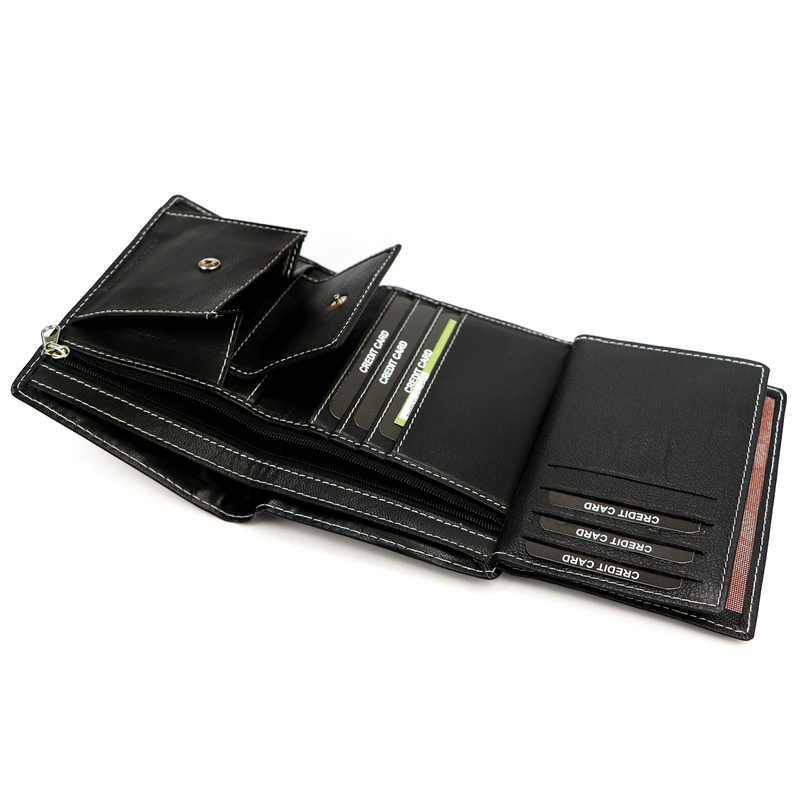 Skórzany męski portfel Money Kepper CC 5400