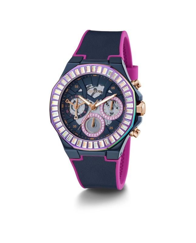 Zegarek GUESS GW0463L2. Kwarcowy, Kolor PURPLE. Kobieta.