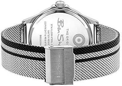 Zegarek BEN SHERMAN BS032SM. Kwarcowy, Kolor szary. Mężczyzna.