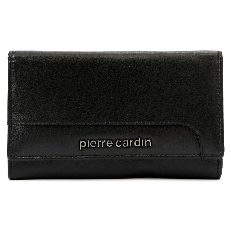Skórzany damski podłużny portfel Pierre Cardin