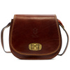 Gregorio Klasyczna damska listonoszka skóra naturalna torebka na ramię