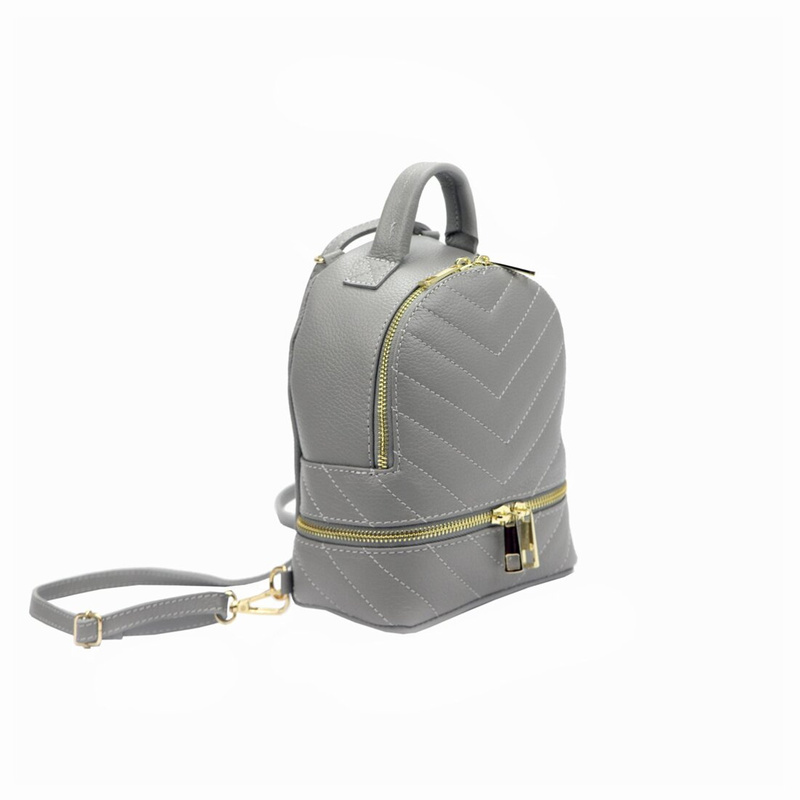 Luka Damski Plecak Skóra naturalna Mały Miejski Kieszeń Pikowanie