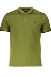 ZIELONA MĘSKA KOSZULKA POLO Z KRÓTKIM RĘKAWEM HARMONT&BLAINE