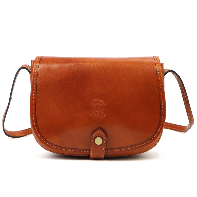 Florence Torebka Skórzana Damska Listonoszka Na Ramię Przez Ramię