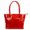 Skórzana duża elegancka damska shopperbag torebka na ramię Florence