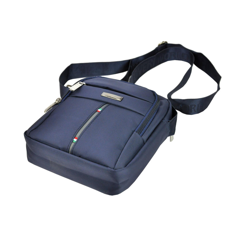 Trwała saszetka męska wykonana z poliestru Coveri World CW1817