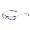 Okulary ALEXANDER MCQUEEN AMQ4163W0C. Okulary, Kolor biały niebieski pomarańczowy. Kobieta.