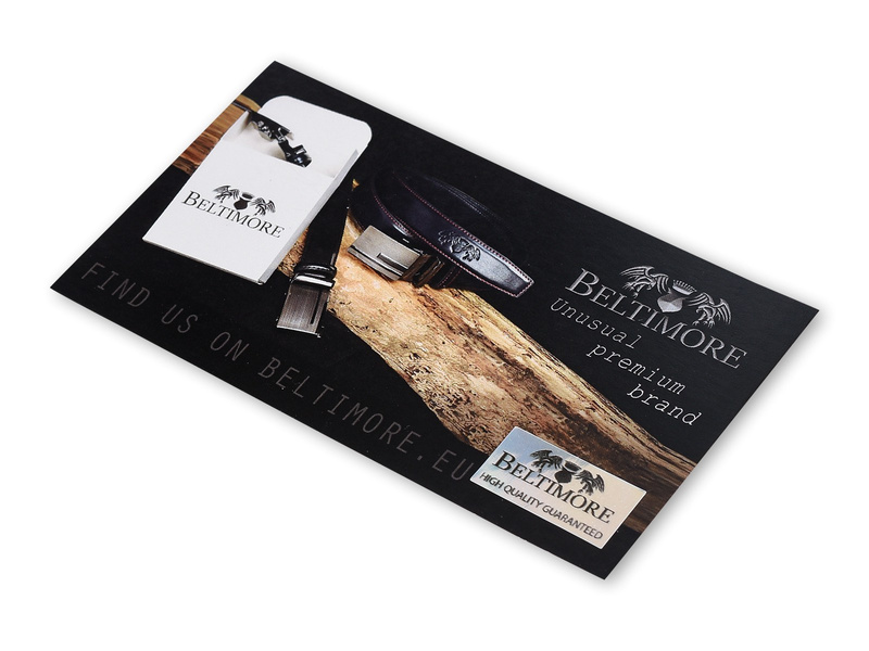 Etui na długopisy pojemne czarne skórzane Beltimore G91