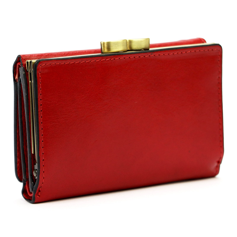Elegancki Skórzany damski portfel Mato Grosso RFID