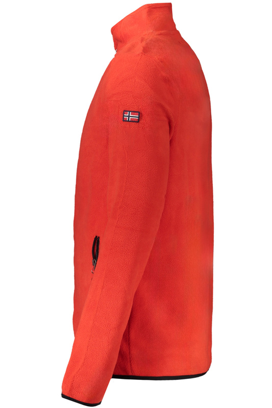 CZERWONA BLUZA MĘSKA Z ZAMKIEM Norway 1963