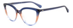 Okulary KATE SPADE HANA-YRQF217. Okulary, Kolor niebieski. Kobieta.