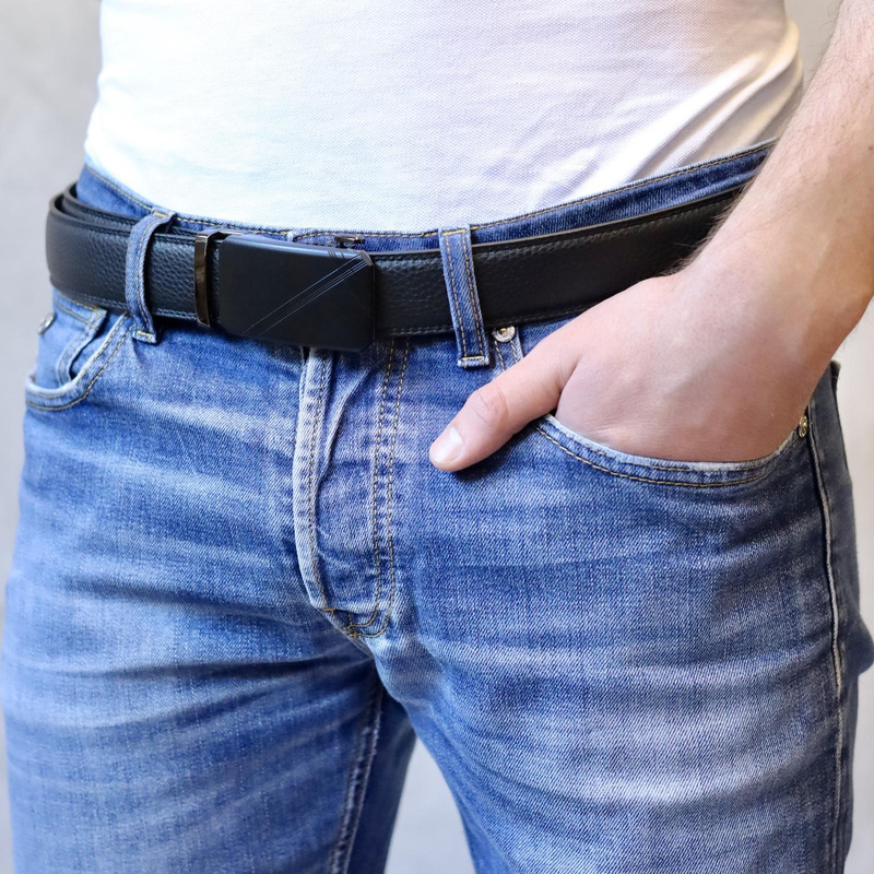 Pierre Cardin zestaw na prezent portfel męski i pasek do spodni skórzany