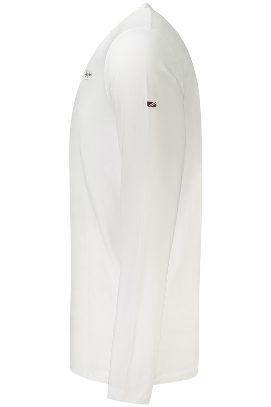 PEPE JEANS KOSZULKA Z D�UGIM R�KAWEM M�SKA BIA�A