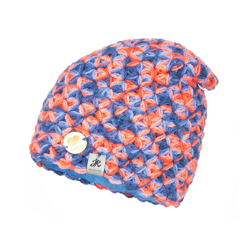 Zimowa ciepła czapka Handmade