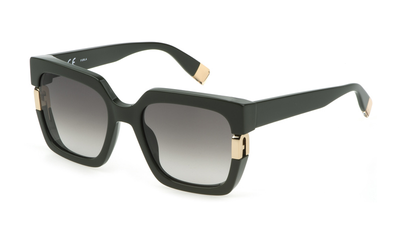 Okulary FURLA SFU624-540D80. Okulary przeciwsłoneczne, Kolor czarny. Kobieta.