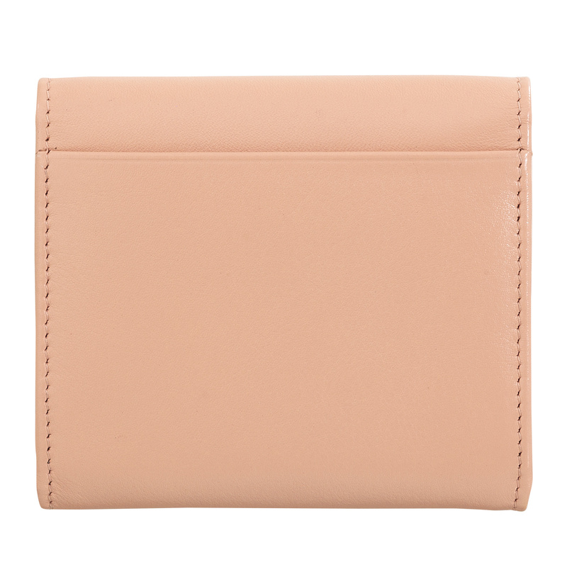 DuDu mała portmonetka skóra naturalna damski portfel na zatrzask