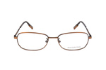 Okulary ERMENEGILDO ZEGNA EZ5166-D-38. Okulary, Kolor brązowy. Mężczyzna.