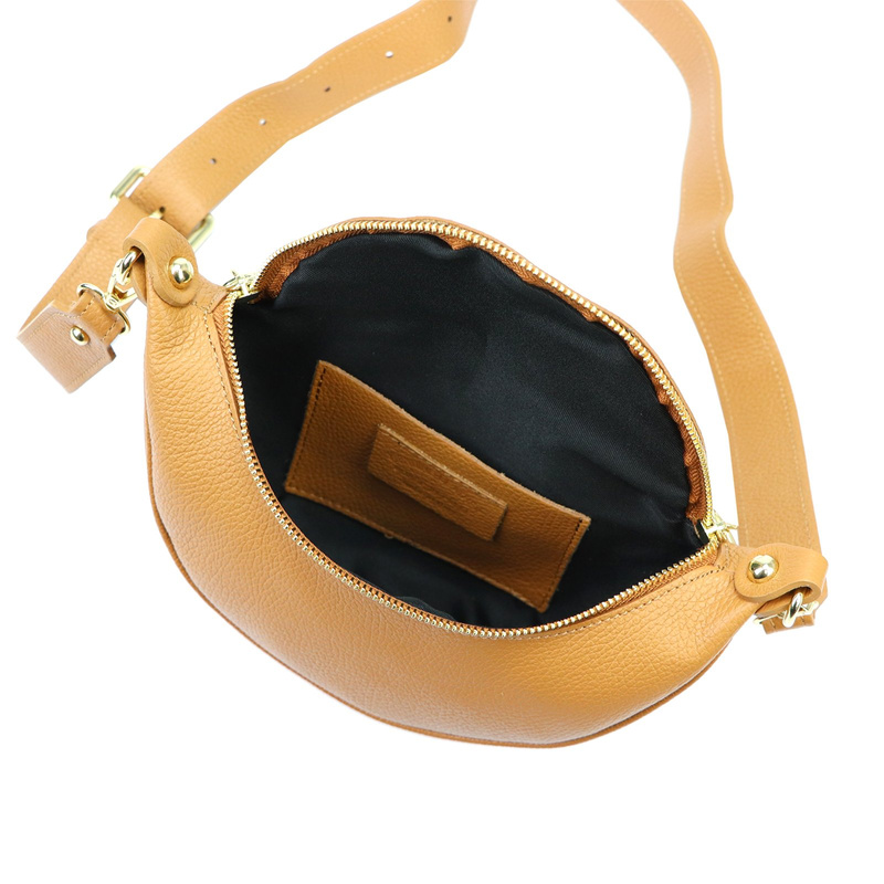 Vera Pelle damska listonoszka skóra naturalna torebka przez ramię miejska