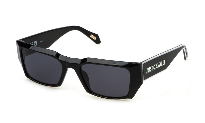 Okulary JUST CAVALLI SJC090V55700F. Okulary przeciwsłoneczne, Kolor czarny. Unisex.