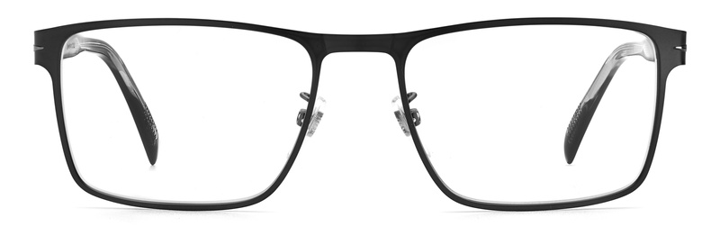 Okulary DAVID BECKHAM DB-1067-TI7. Okulary, Kolor MTBLK RUT. Mężczyzna.