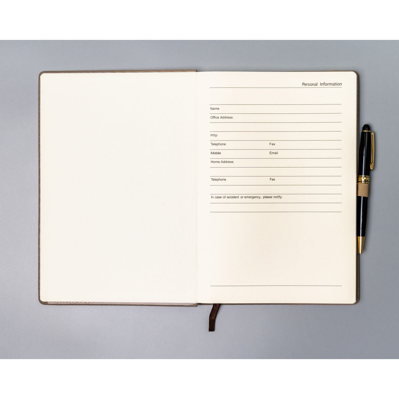 Notes w kolorze khaki zadrukowany w kropki - Peterson